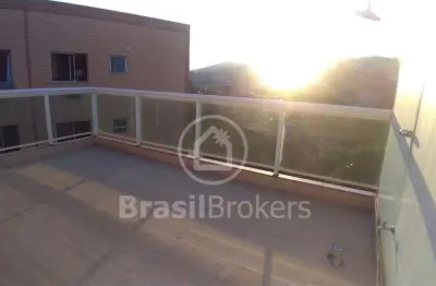 Casa de condomínio à venda com 73,00m² e 3 quartos em tanque, rio de janeiro - rj