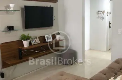Apartamento à venda com 54,00m² e 2 quartos em tanque, rio de janeiro - rj