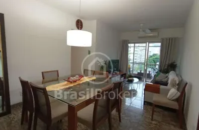 Apartamento à venda com 107,00m² e 3 quartos em pechincha, rio de janeiro - rj