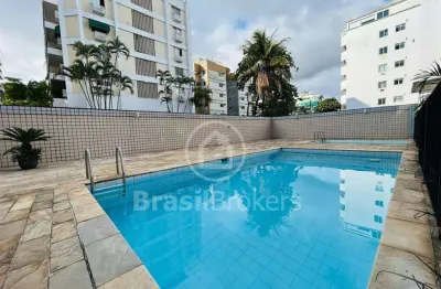 Apartamento à venda com 103,00m² e 3 quartos em anil, rio de janeiro - rj
