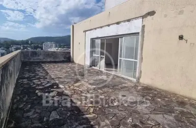 Cobertura à venda com 366,00m² e 4 quartos em freguesia (jacarepaguá), rio de janeiro - rj