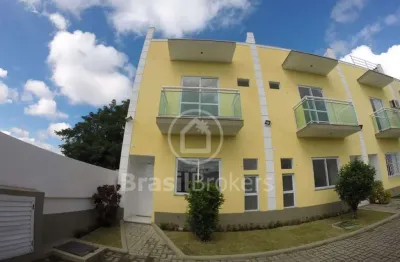 Casa de condomínio à venda com 181,00m² e 4 quartos em taquara, rio de janeiro - rj
