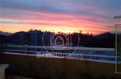 Cobertura duplex à venda com 120,00m² e 3 quartos em freguesia (jacarepaguá), rio de janeiro - rj