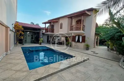 Casa de condomínio à venda com 552,00m² e 3 quartos em anil, rio de janeiro - rj