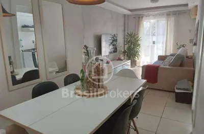 Apartamento à venda com 96,00m² e 3 quartos em pechincha, rio de janeiro - rj