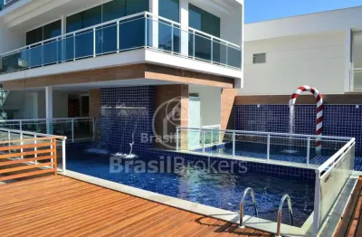 Casa de condomínio à venda com 124,00m² e 3 quartos em jacarepaguá, rio de janeiro - rj