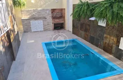 Casa de condomínio à venda com 170,00m² e 4 quartos em freguesia (jacarepaguá), rio de janeiro - rj