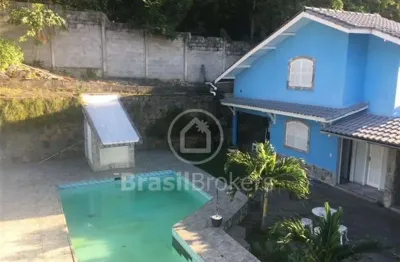 Casa de condomínio à venda com 600,00m² e 8 quartos em anil, rio de janeiro - rj