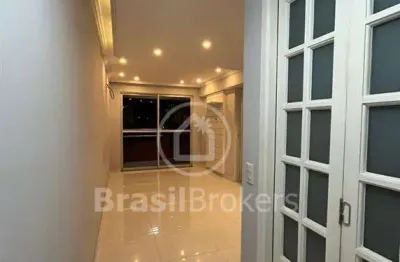 Lindo apartamento à venda com 73,00m² , 3 quartos e duas suítes em pechincha, rio de janeiro - rj