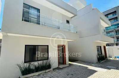 Casa de condomínio à venda com 156,00m² e 4 quartos em freguesia (jacarepaguá), rio de janeiro - rj