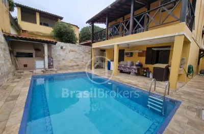 Casa de condomínio à venda com 133,00m² e 5 quartos em taquara, rio de janeiro - rj