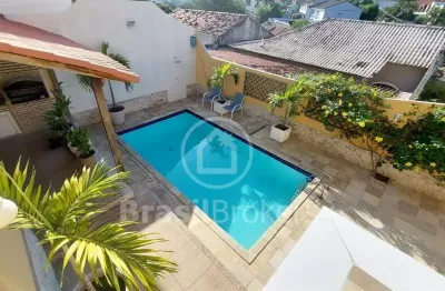 Casa de condomínio à venda com 313,00m² e 4 quartos em anil, rio de janeiro - rj