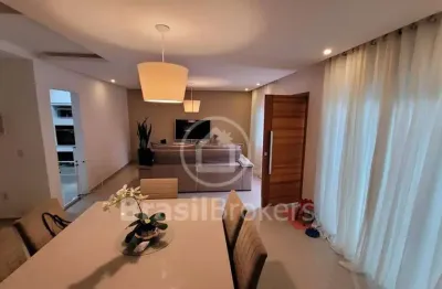 Casa de condomínio à venda com 362,00m² e 4 quartos em pechincha, rio de janeiro - rj