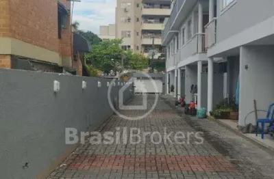 Casa de condomínio à venda com 132,00m² e 3 quartos em pechincha, rio de janeiro - rj