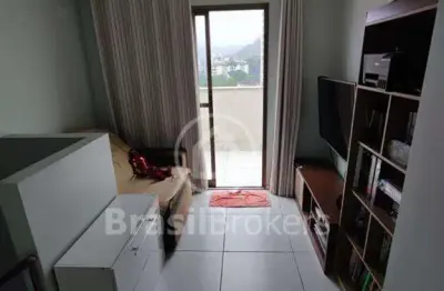 Cobertura duplex à venda com 113,00m² e 3 quartos em pechincha, rio de janeiro - rj