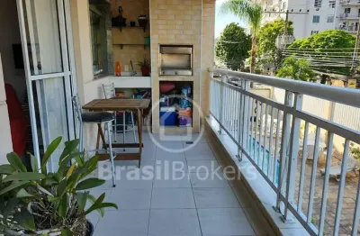 Apartamento à venda com 77,00m² e 3 quartos em taquara, rio de janeiro - rj
