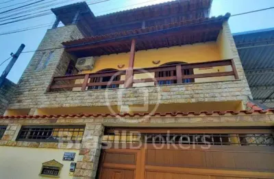 Casa à venda com 276,00m² e 5 quartos em bangu, rio de janeiro - rj