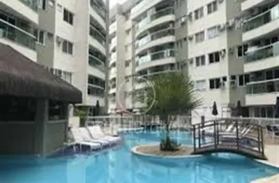 Condomínio acqua park apartamento à venda com 54m² e 2 quartos com 1 suíte em pechincha, rio de janeiro - rj