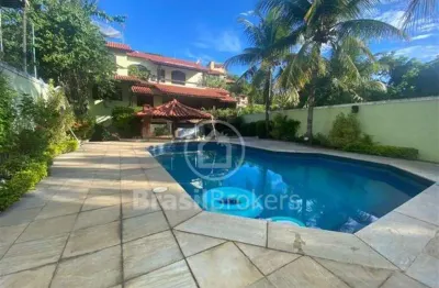 Casa de condomínio à venda com 840,00m² e 4 quartos em anil, rio de janeiro - rj