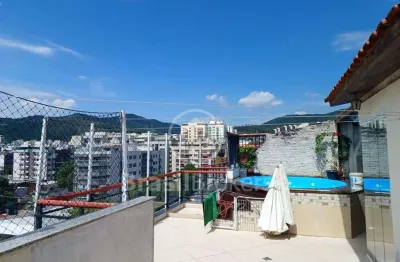 Cobertura à venda com 140,00m² e 3 quartos em freguesia (jacarepaguá), rio de janeiro - rj