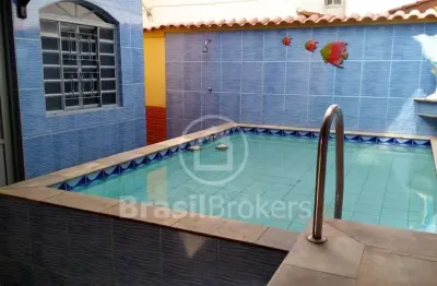 Casa de condomínio à venda com 174,00m² e 4 quartos em taquara, rio de janeiro - rj