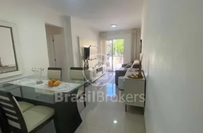 Apartamento à venda com 71,00m² e 3 quartos em pechincha, rio de janeiro - rj