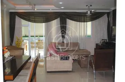 Apartamento à venda com 132,00m² e 3 quartos em freguesia (jacarepaguá), rio de janeiro - rj