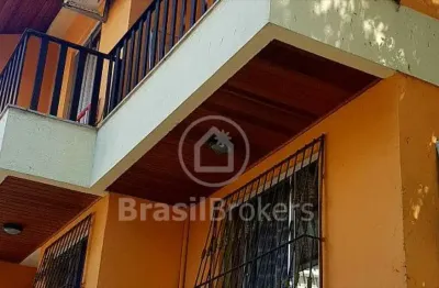 Casa de condomínio à venda com 136,00m² e 3 quartos em tanque, rio de janeiro - rj