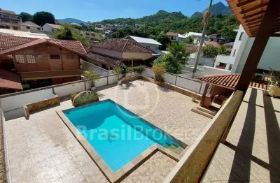 Casa de condomínio à venda com 491,00m² e 4 quartos em anil, rio de janeiro - rj