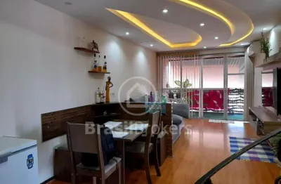Cobertura duplex à venda com 125,00m² e 3 quartos em taquara, rio de janeiro - rj