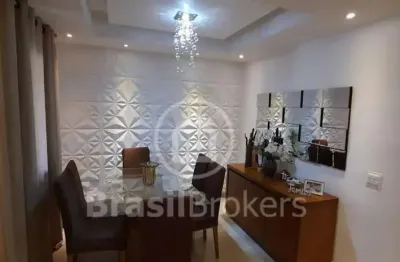Casa de vila à venda com 114,00m² e 3 quartos em pechincha, rio de janeiro - rj