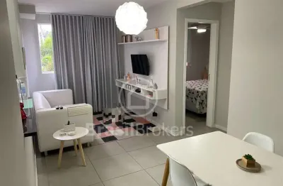 Apartamento à venda com 47,00m² e 2 quartos em pechincha, rio de janeiro - rj