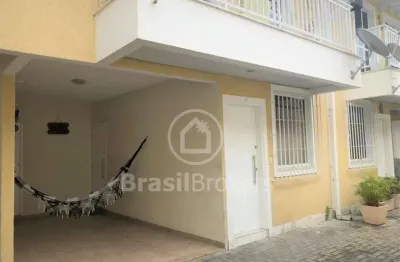 Casa de condomínio à venda com 90,00m² e 3 quartos em tanque, rio de janeiro - rj