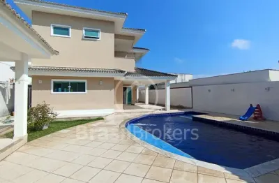 Casa de condomínio à venda com 412,00m² e 5 quartos em anil, rio de janeiro - rj