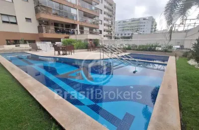 Freguesia, 2 quartos, 1 suíte infraestrutura de lazer