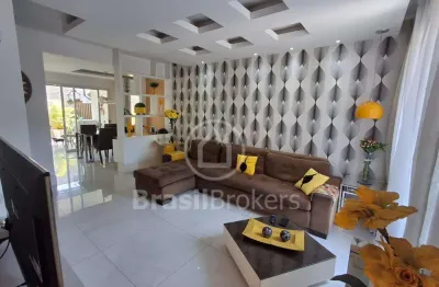 Casa com 3 quartos no condomínio jardim de londres na freguesia - jacarepaguá!