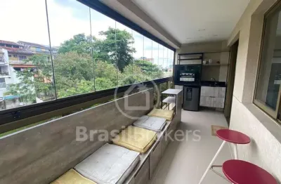 Apartamento 2 quartos com suite e varanda gourmet jacarepaguá