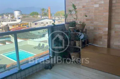Apartamento com 2 quartos à venda na Rua Pires da Mota, Ribeira, Rio de Janeiro
