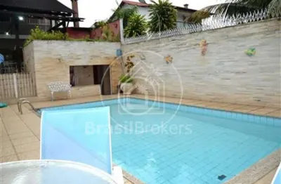 Casa à venda com 320,00m² e 5 quartos em jardim guanabara, rio de janeiro - rj