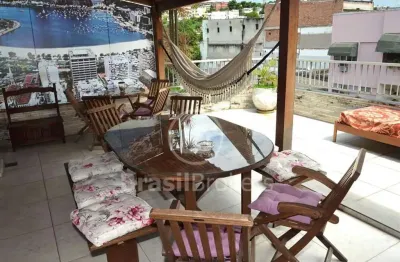 Cobertura à venda com 220,00m² e 4 quartos em cocotá, rio de janeiro - rj