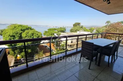 Apartamento 2 quartos com 107m² e vistão praia da guanabara - freguesia