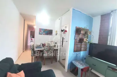 Apartamento à venda com 46,00m² e 2 quartos em cocotá, rio de janeiro - rj