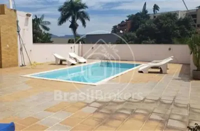 Cobertura à venda com 367,00m² e 4 quartos em jardim guanabara, rio de janeiro - rj