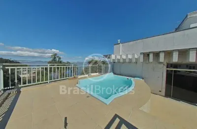 Cobertura à venda com 269,00m² e 4 quartos em jardim guanabara, rio de janeiro - rj