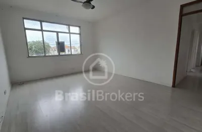 Apartamento 2 quartos com dependência completa e 1 vaga - 75m² - tauá - rio de janeiro