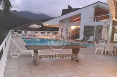 Casa de condomínio à venda com 10553,00m² e 5 quartos em cuiabá, petrópolis - rj