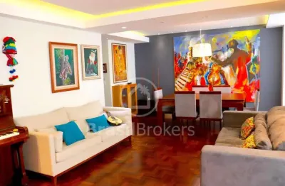 Apartamento à venda com 162,00m² e 4 quartos em laranjeiras, rio de janeiro - rj