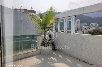 Cobertura triplex à venda com 160,00m² e 2 quartos em leblon, rio de janeiro - rj