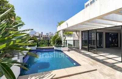 Cobertura duplex à venda com 413,00m² e 3 quartos em leblon, rio de janeiro - rj