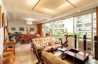 Apartamento à venda com 120,00m² e 3 quartos em leblon, rio de janeiro - rj